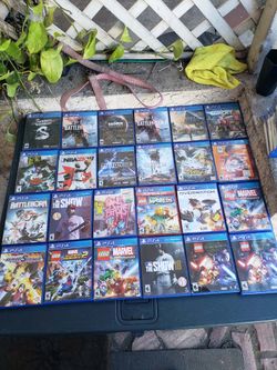 Any game Is New Conditions $15! Per 1. 2 for $30! 4 for $60! 8 Games for $100! Free delivery. Works PS5 PS4 Playstation 4 5 I do Trade For Pokémon Car