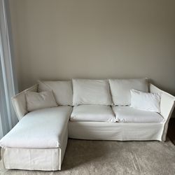 White Couch IKEA Backsälen 
