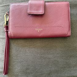 Leather Wristlet