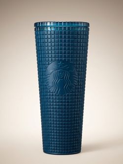 Starbucks 24 fl oz / 710 mL Venti cold cup in navy blue
