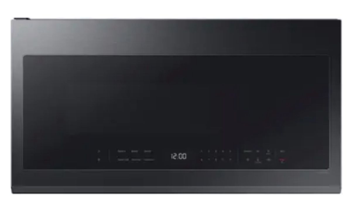 New Samsung - 2.1 Cu. Ft. Over-the-Range Microwave with Sensor Cooking and Wi-Fi Connectivity