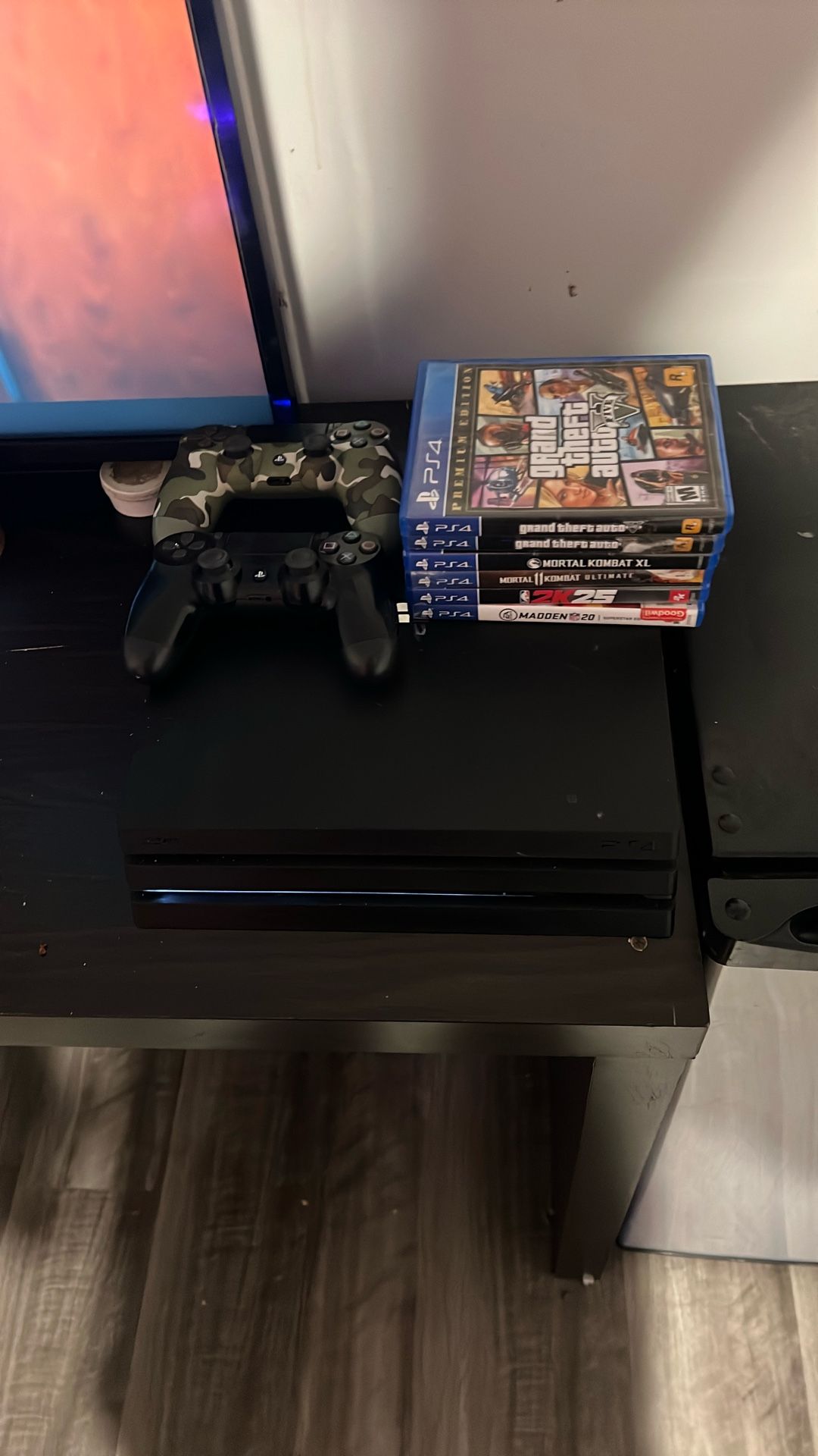 Perfectly fine nothing’s wrong with it. It works 10 out of 10 selling them cause I don’t play with it no more and it’s a PlayStation four Pr four Pro.