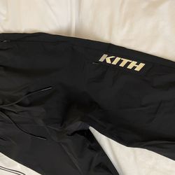 Kith Mens Windbreaker Pants Size M Black