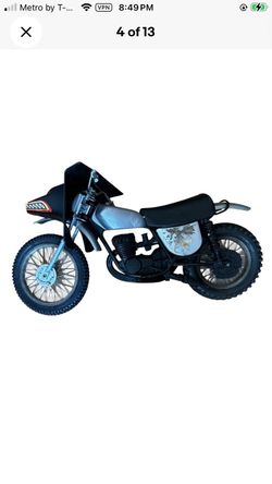 1970 Mattel, big Jim Honda howler motorcycle dirtbike Wolfpack