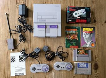 Super Nintendo System w/Game
