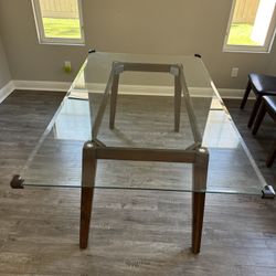 Glass Dining Table (No Chais Included)