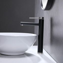 Stainless Steel Vessel Sink Bathroom Faucet F20BN