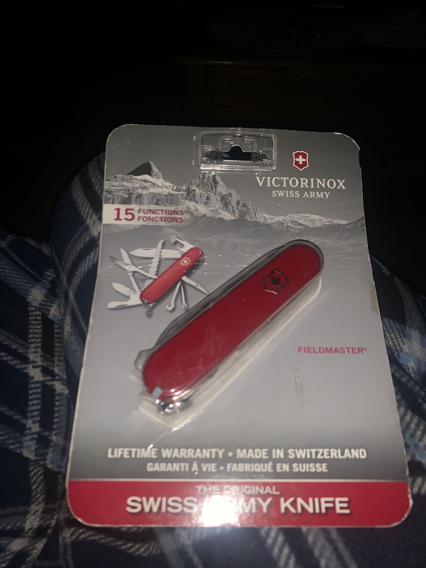 Victorinox Swiss Army Fieldmaster Pocket Knife 15 Functions New