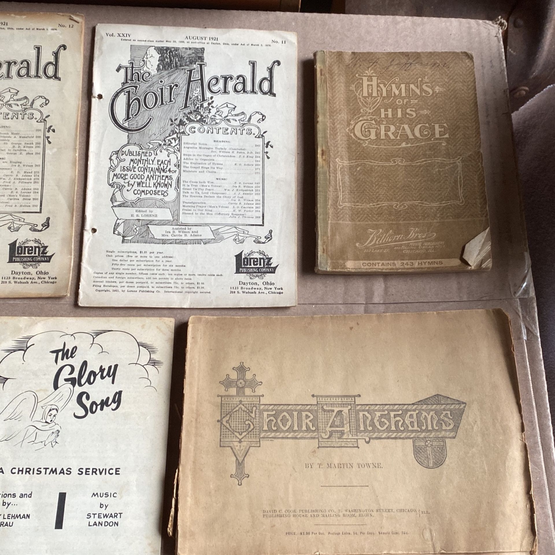 17 Antique Paperback Songbooks