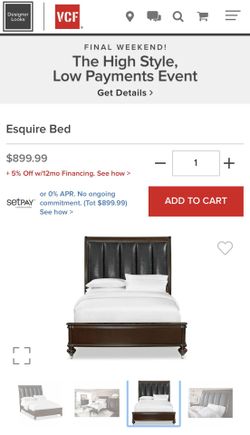 Queen Bed Frame with mattress and bench