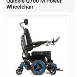 Quickie Q700 Wheel Chair(silla De Rueda Electeica