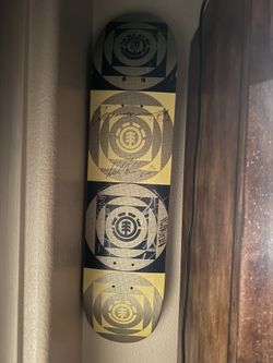 Element Board Autographed. 