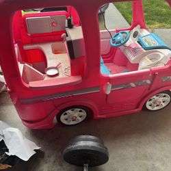 Barbie Hot Wheel Camper 12 Volt 