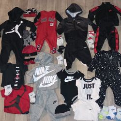 6-9 Months Baby Bundle , Jordan , Nike , Adidas 