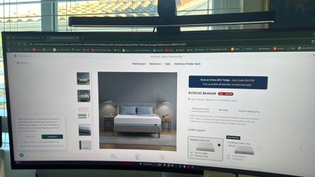 Full Memory Foan Mattress with Frame