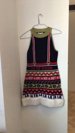 Christmas Dress Size LG 11-13