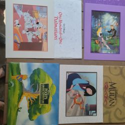 Disney lithographs