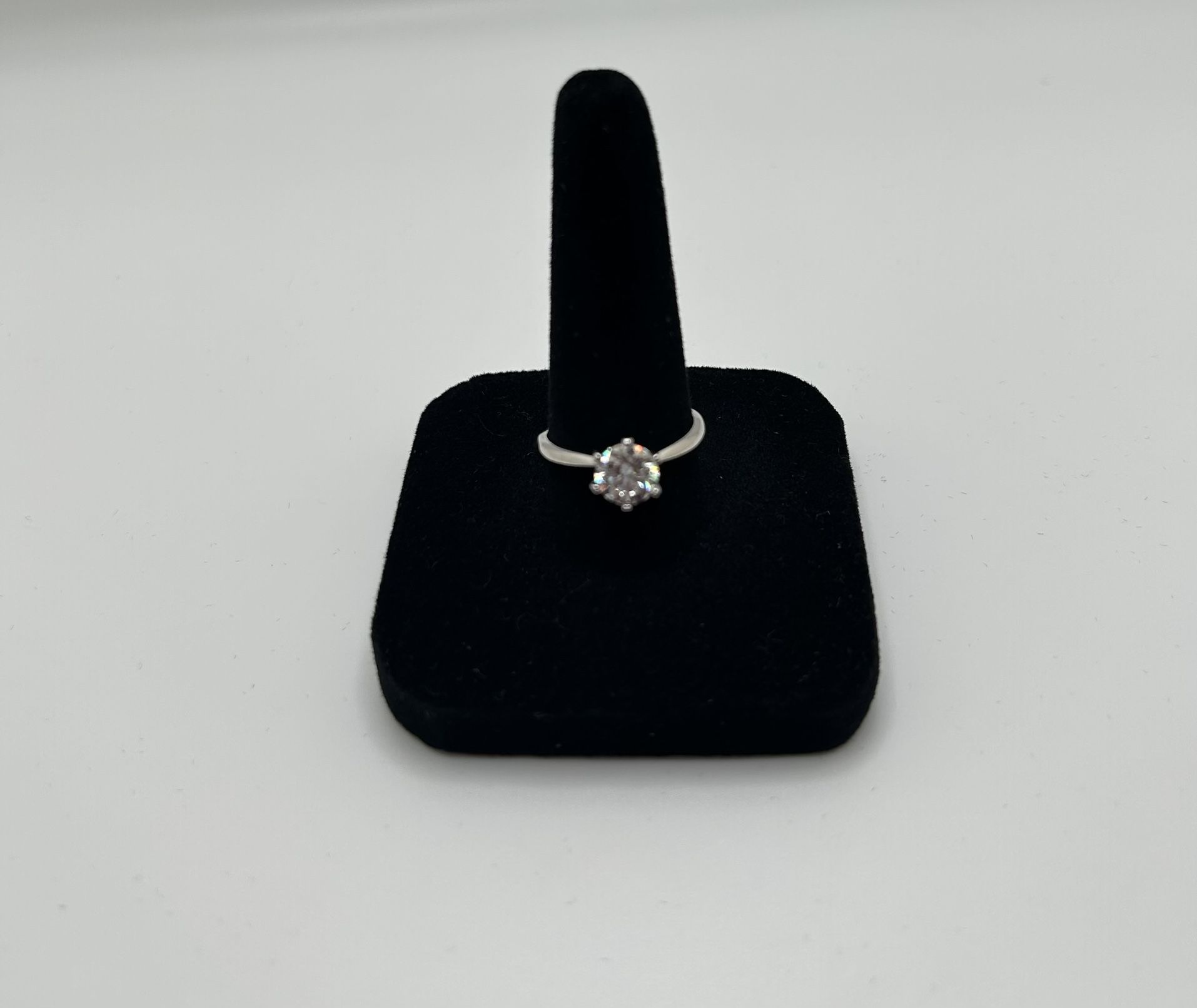 💎PASSES DIAMOND TESTER💎 Elegant Female Ring 3ct Size 5 Promise Ring