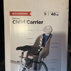 Schwinn Deluxe Child Carrier For Bike 