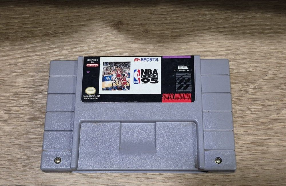 SNES NBA Live 95