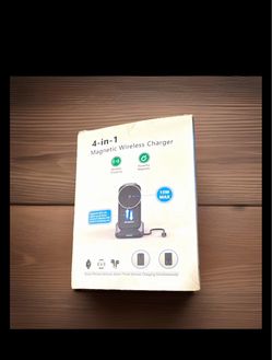RFGOUPT 4-in-1 Magnetic Wireless Charger