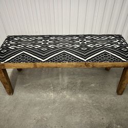 Wooden Accent Bench