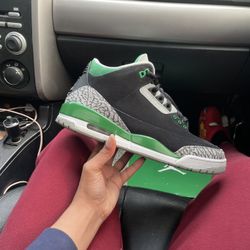 Jordan 3 Pine Green