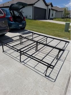 Foldable Metal Bed Frame