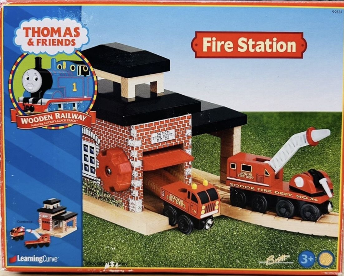 Sodor Wooden Fire Station Thomas & Friends