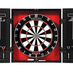 Essex Bristle Dartboard and Cabinet Set