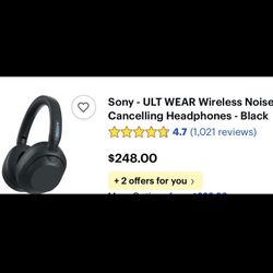 Sony ULT headphones 