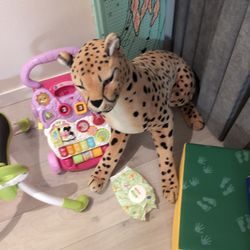 Large Melissa And Doug Stuffed - Cheetah 
