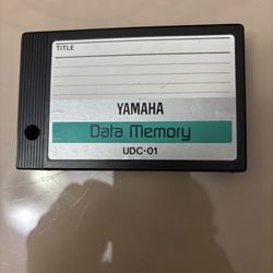 Yamaha UDC01 Data memory
