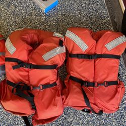 4 Life Preservers  $50
