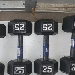 Dumbbells 25lbs