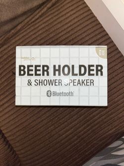 Beer holder Bluetooth shower speaker