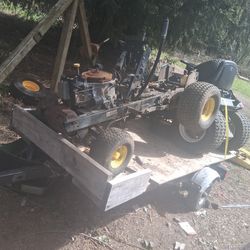 1 Full Mower And A Spare Parts Mower
