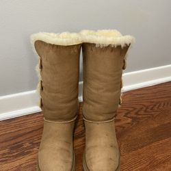 UGG AUSTRALIA TALL CHESTNUT WOMENS BOOTS SIZE 8