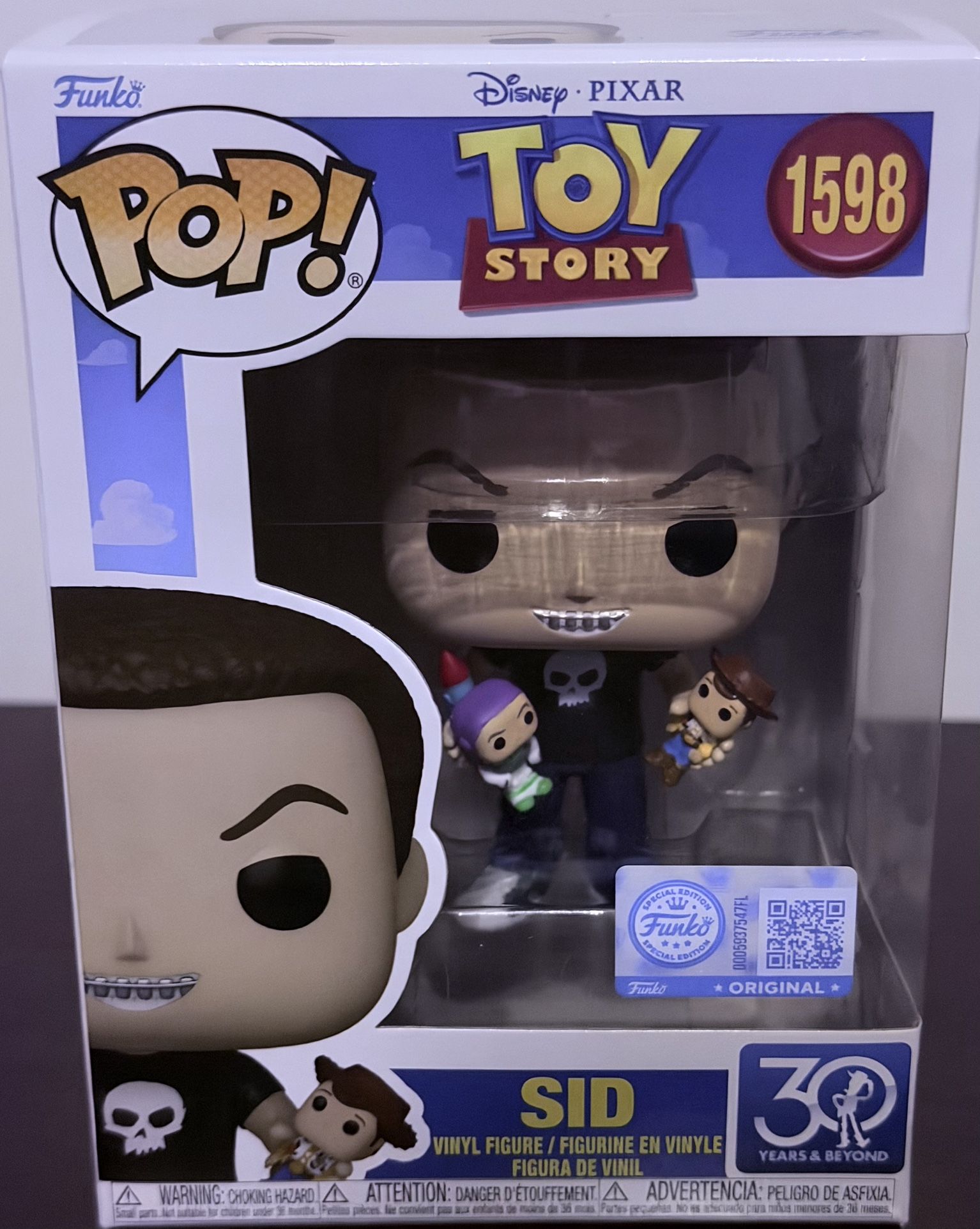 Funko Pop! Sid Toy Story. #1598