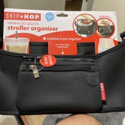 Skip Hop Grab & Go Stroller Organizer, Black