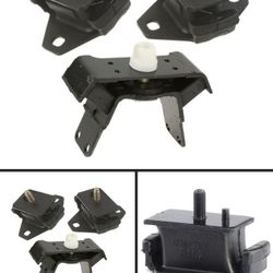 3pc Motor/Transmission Mounts for 98-04 Toyota Tacoma