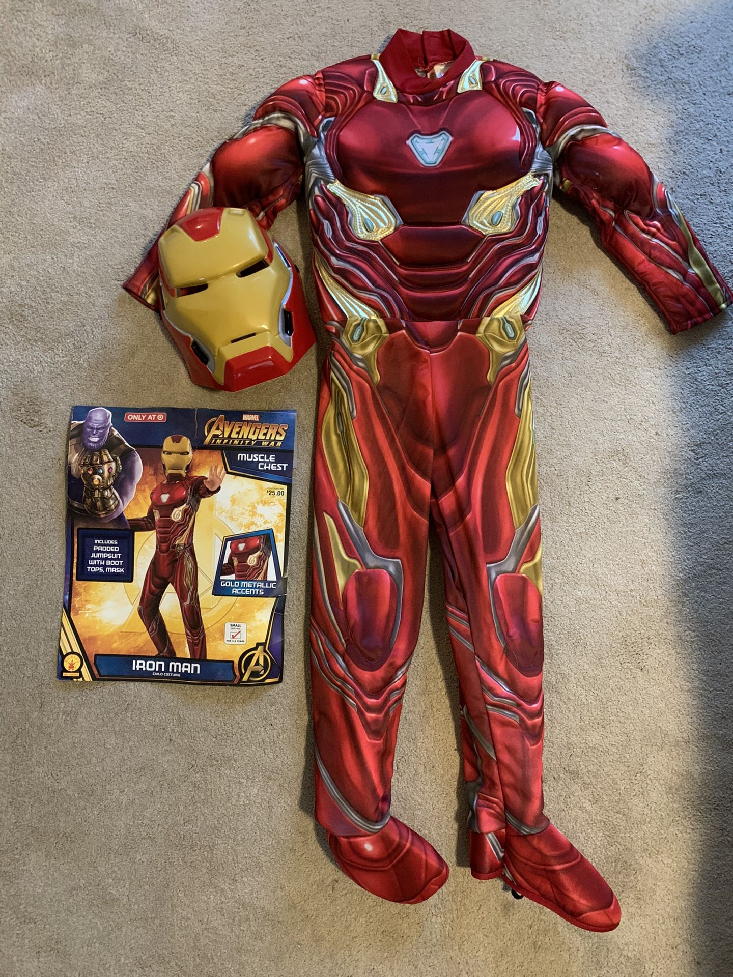 Ironman Costume size 4-6