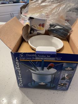 Chocolate Fondue Set In Box