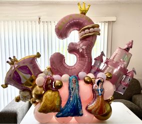 PRINCESS BALLOON STACK