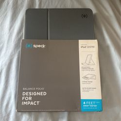 Speck Balance Folio Case for iPad 7th, 8th Generation 10.2" (2019 - 2020) Grey
