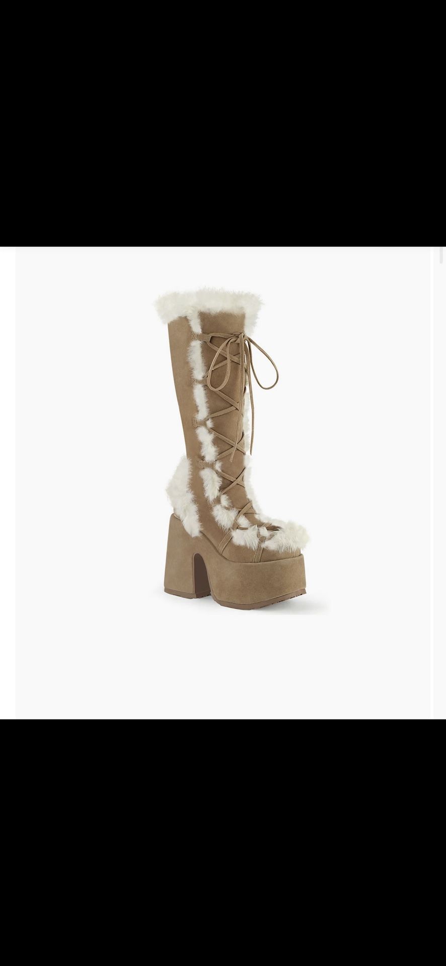 Camel Demonia Snow Boots