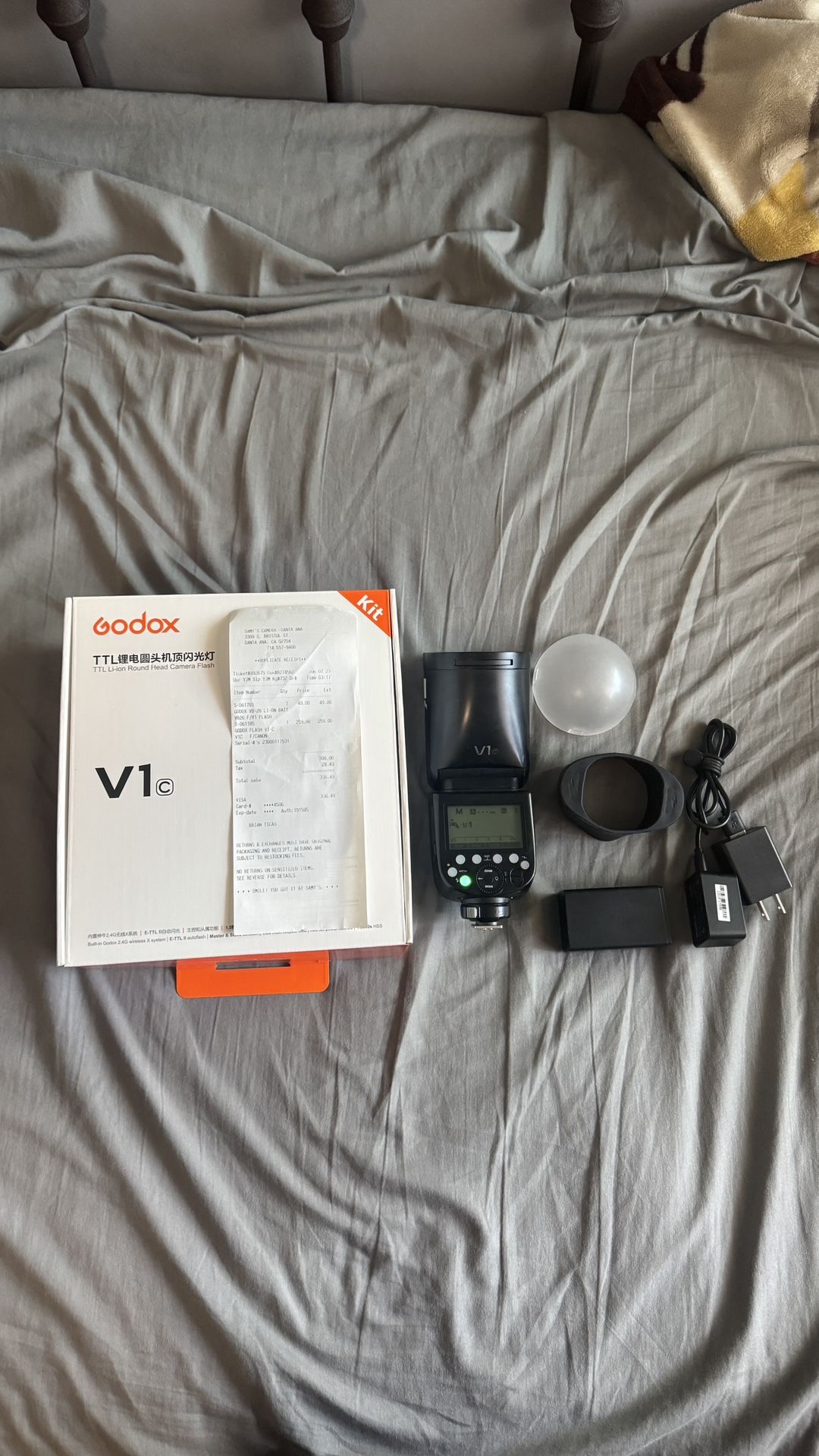 Godox V1C Flash (Canon) 