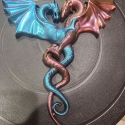 8 in duel dragons red and blue