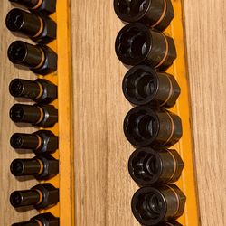 GearWrench Bolt Biter Extractor Socket Set (Impact) w/ Rails – Full Set