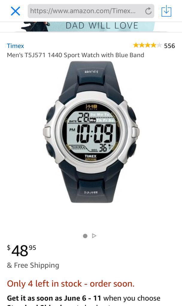 Men’s Timex Watch